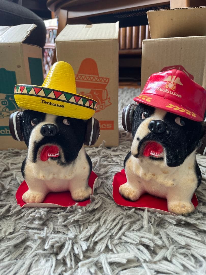 Technics☆テクニクスノベルティ　世界のブル5体フルセット(箱入り)