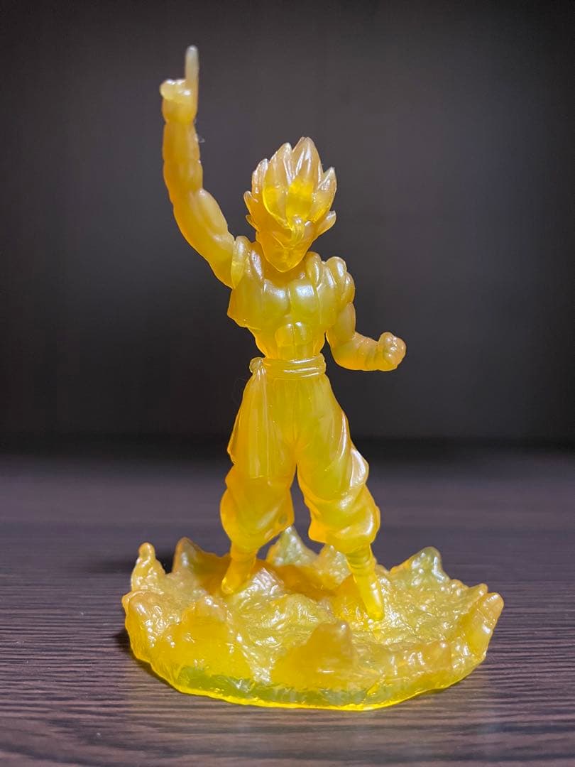 ドラゴンボールコレクション非売品イエロークリアフィギュアセット