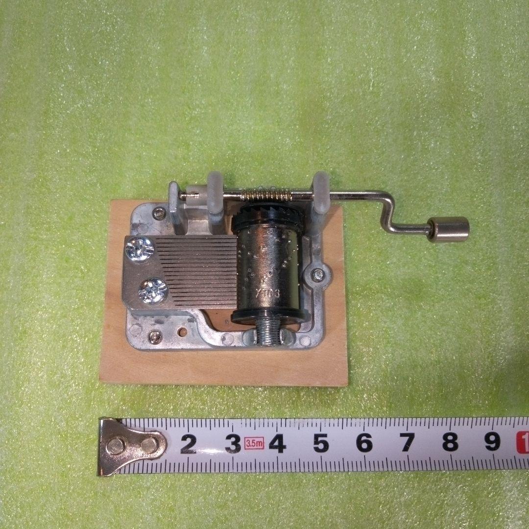 オルゴール　ミュージックボックス　music box　手回し　手動　レア　希少