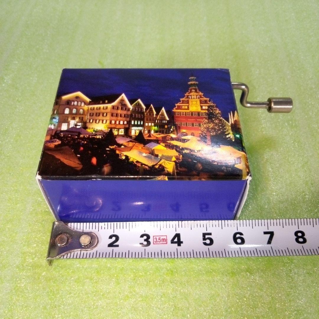 オルゴール　ミュージックボックス　music box　手回し　手動　レア　希少