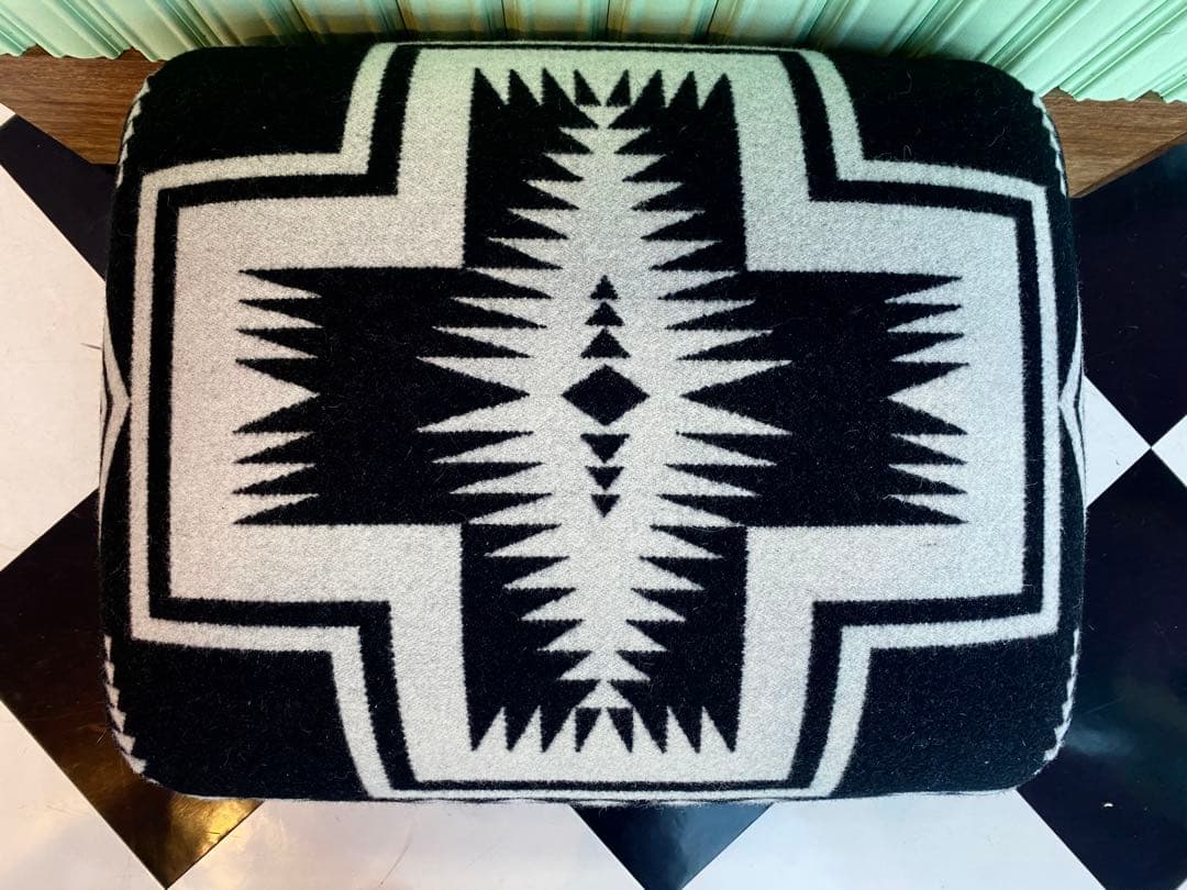 ペンドルトン ネイティブ柄 オットマン チェア ✴︎オルテガ