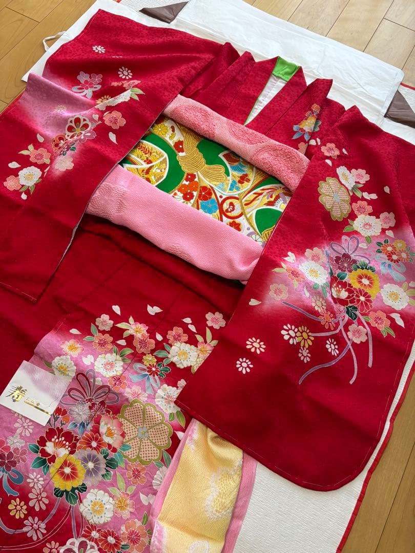 七五三 帯 はこせこ 草履 バッグ セット