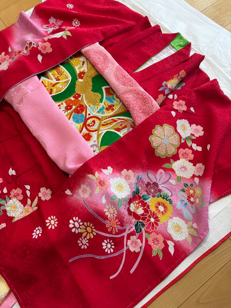 七五三 帯 はこせこ 草履 バッグ セット