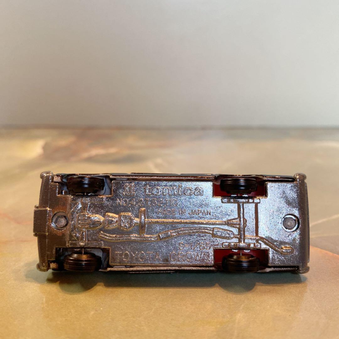 トミカNO.4トヨタクラウンパトロールカー(警視庁)1Hホイール 黒箱 日本