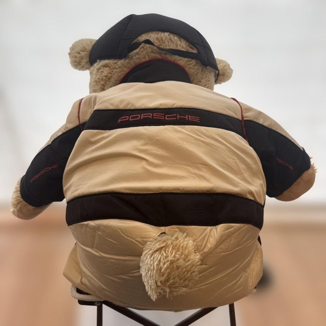 PORSCHE ポルシェ 特大 テディベア レーシングスーツ - メルカリ