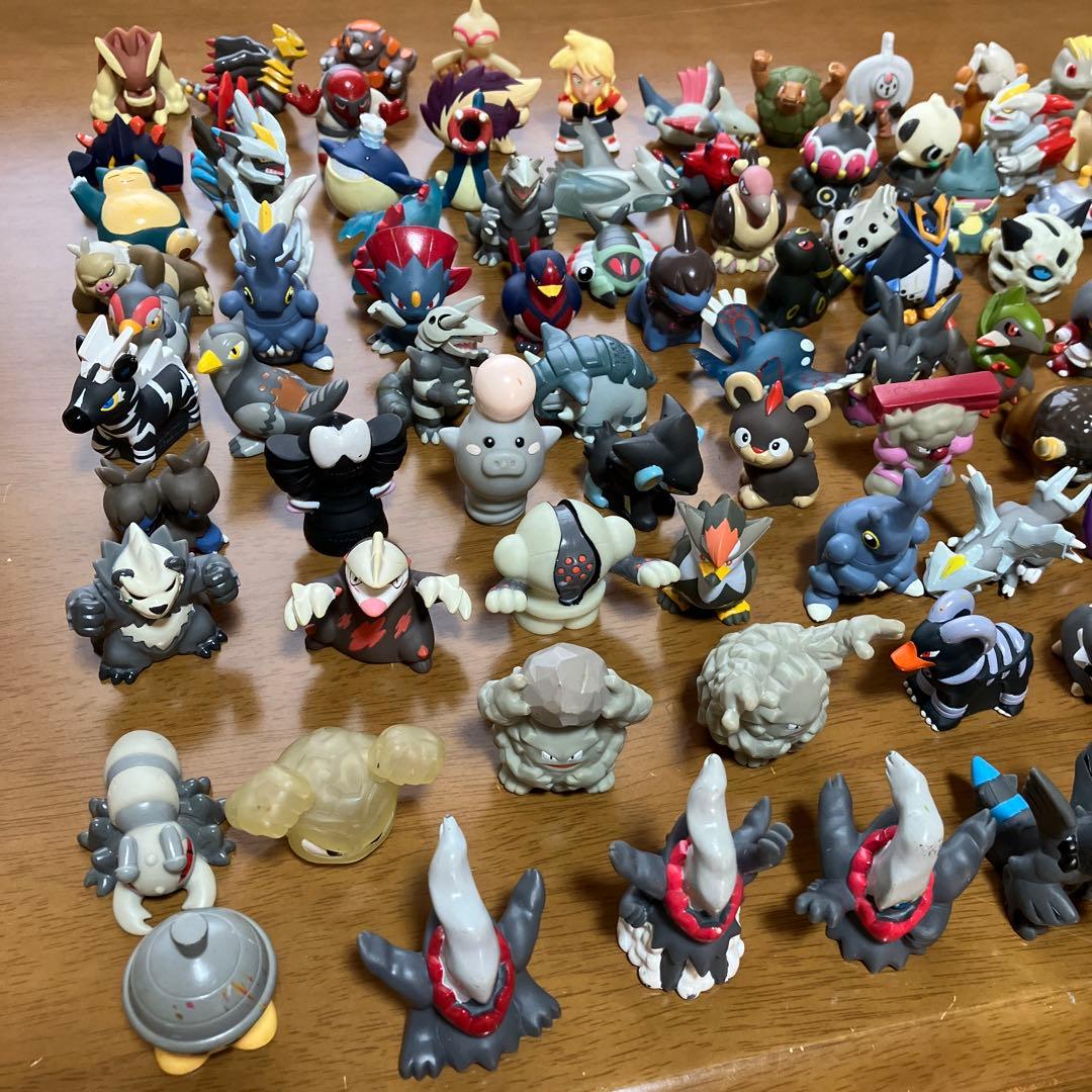 ポケモンキッズ 495体まとめ売り ポケモンソフビ人形シリーズ　ポケモン指人形