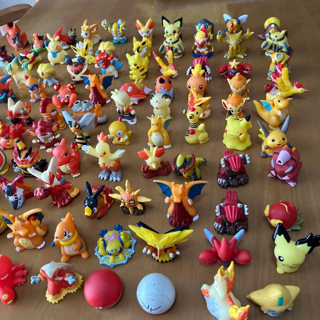 ポケモンキッズ 495体まとめ売り ポケモンソフビ人形シリーズ　ポケモン指人形