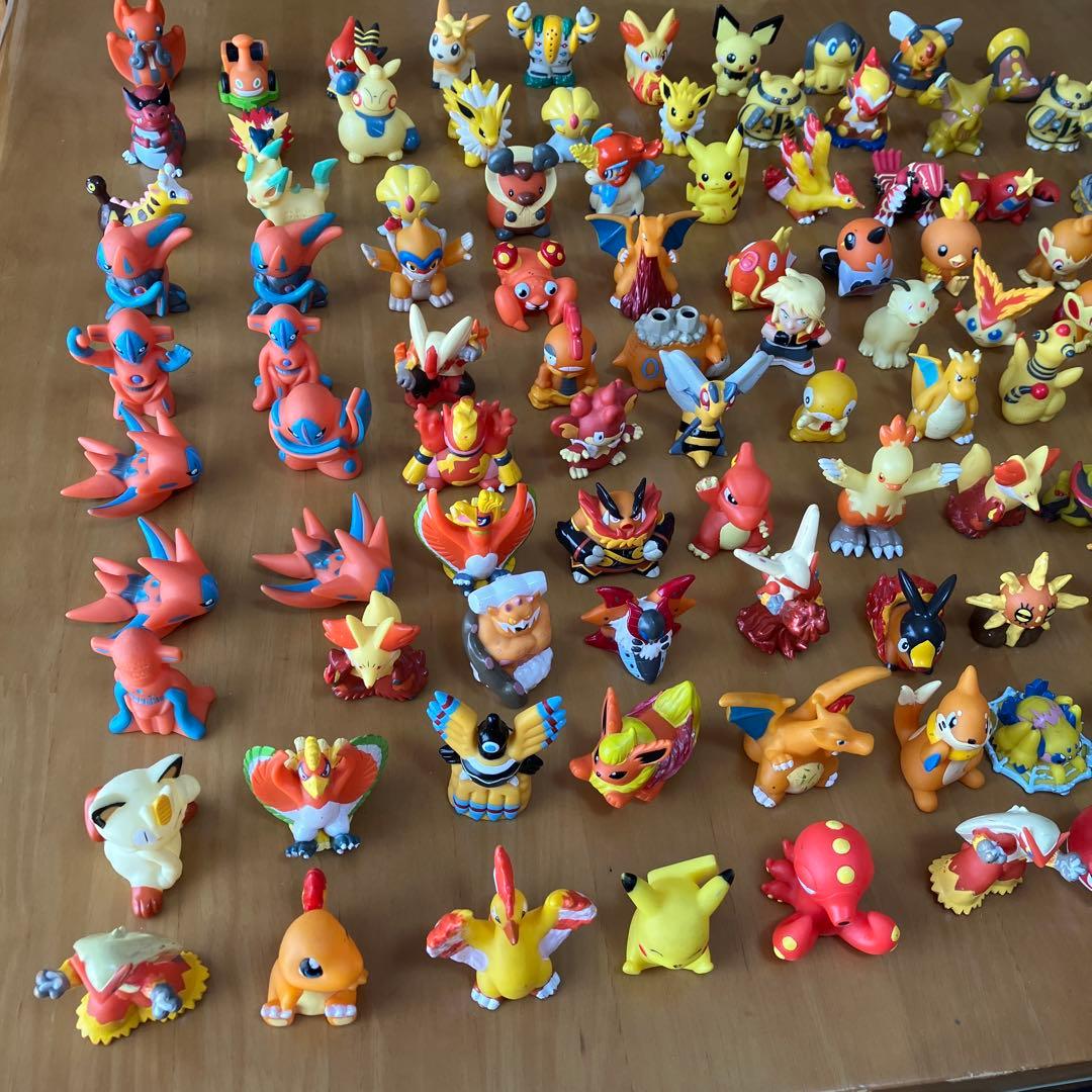 ポケモンキッズ 495体まとめ売り ポケモンソフビ人形シリーズ　ポケモン指人形