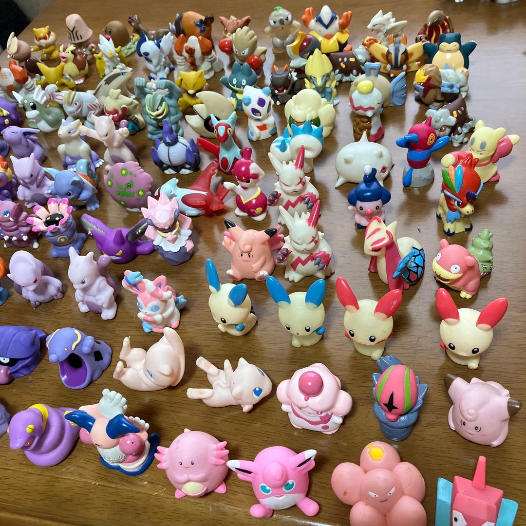 ポケモンキッズ 495体まとめ売り ポケモンソフビ人形シリーズ　ポケモン指人形