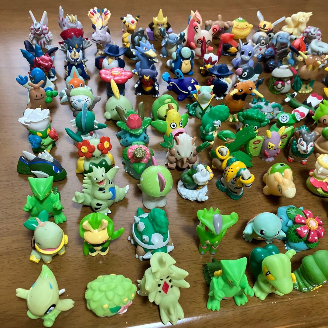 ポケモンキッズ 495体まとめ売り ポケモンソフビ人形シリーズ　ポケモン指人形