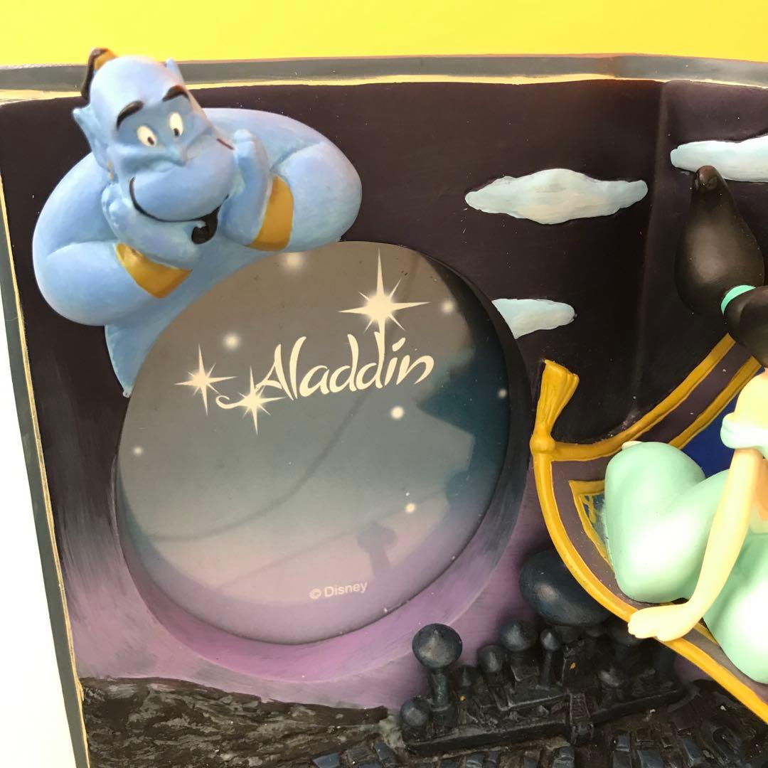 ディズニー　アラジン　フォトフレーム　セトクラフト　2004　写真立て　陶器