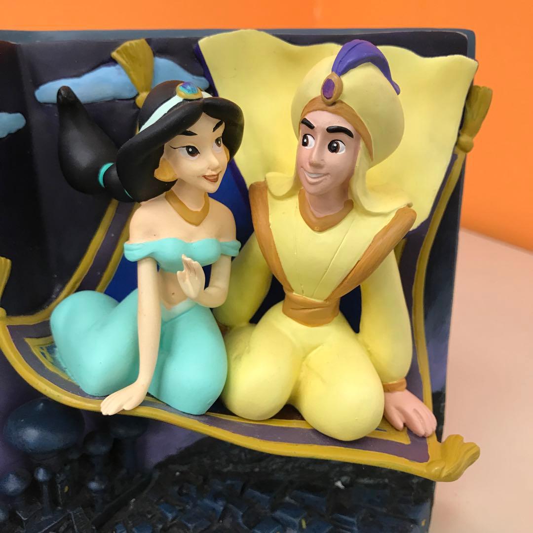 ディズニー　アラジン　フォトフレーム　セトクラフト　2004　写真立て　陶器