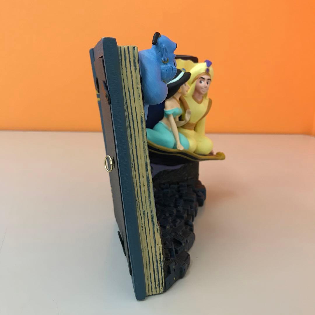 ディズニー　アラジン　フォトフレーム　セトクラフト　2004　写真立て　陶器