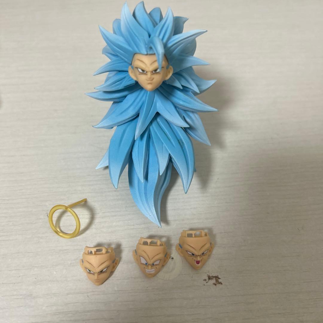 再販版 kong studioスーパーサイヤ人3孫悟空 ブルーヘッドパーツ
