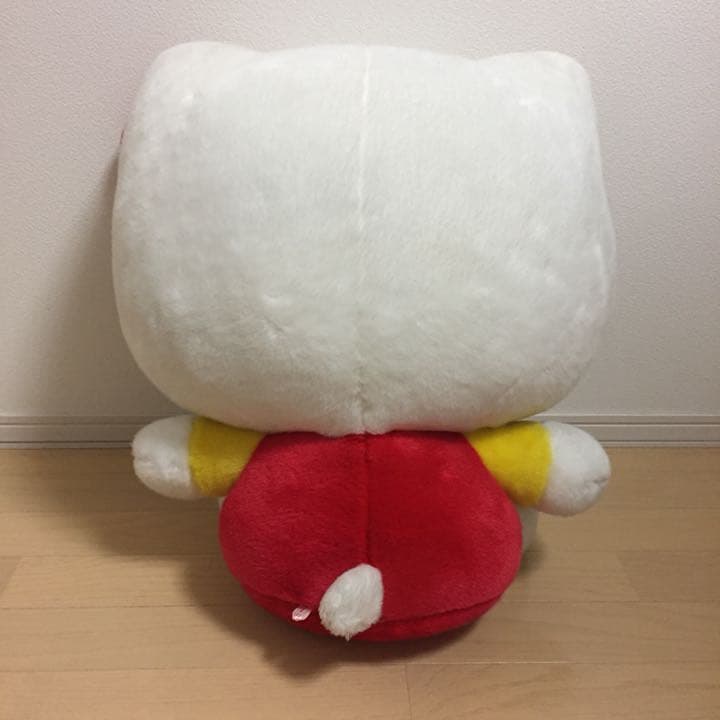 ハローキティ ぬいぐるみ 特大 キティ kitty レトロ - メルカリ