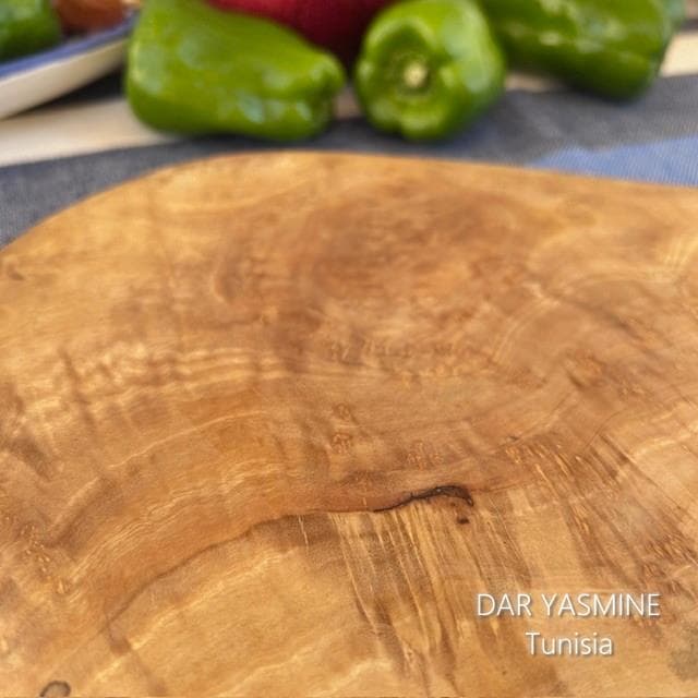 オリーブの木 カッティングボード 持ち手あり ちょっぴり変形ラケット