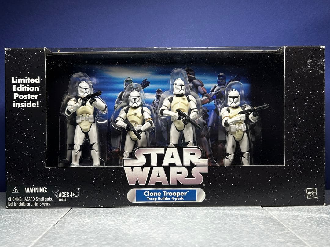 クローン・トルーパー4パック (ホワイト・ダメージVer.) スター