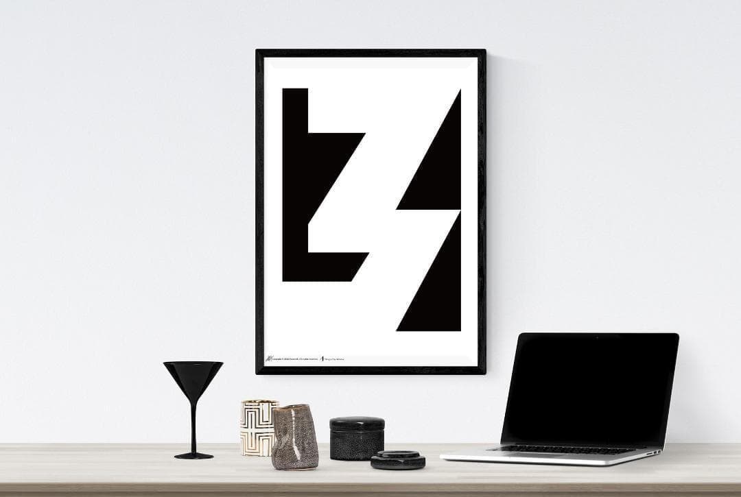 【SALE】PASTELRIB アートポスター（大型A3サイズ）約42cm