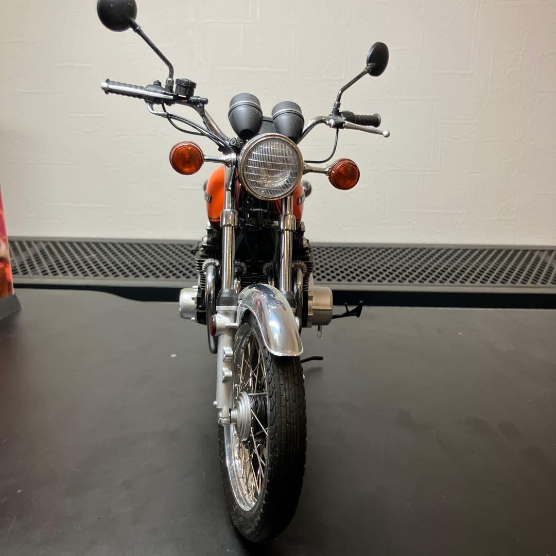 ミニチャンプ カワサキ Z1 火の玉 1/6 激レア ダイキャストバイク 旧車