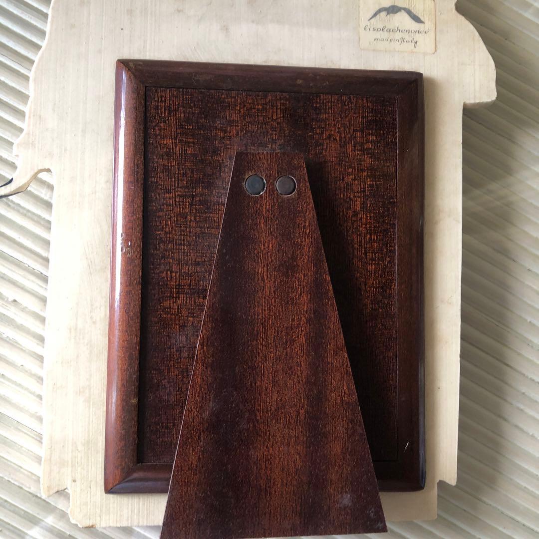 イタリア製　アンティーク　フォトフレーム　ピエロ