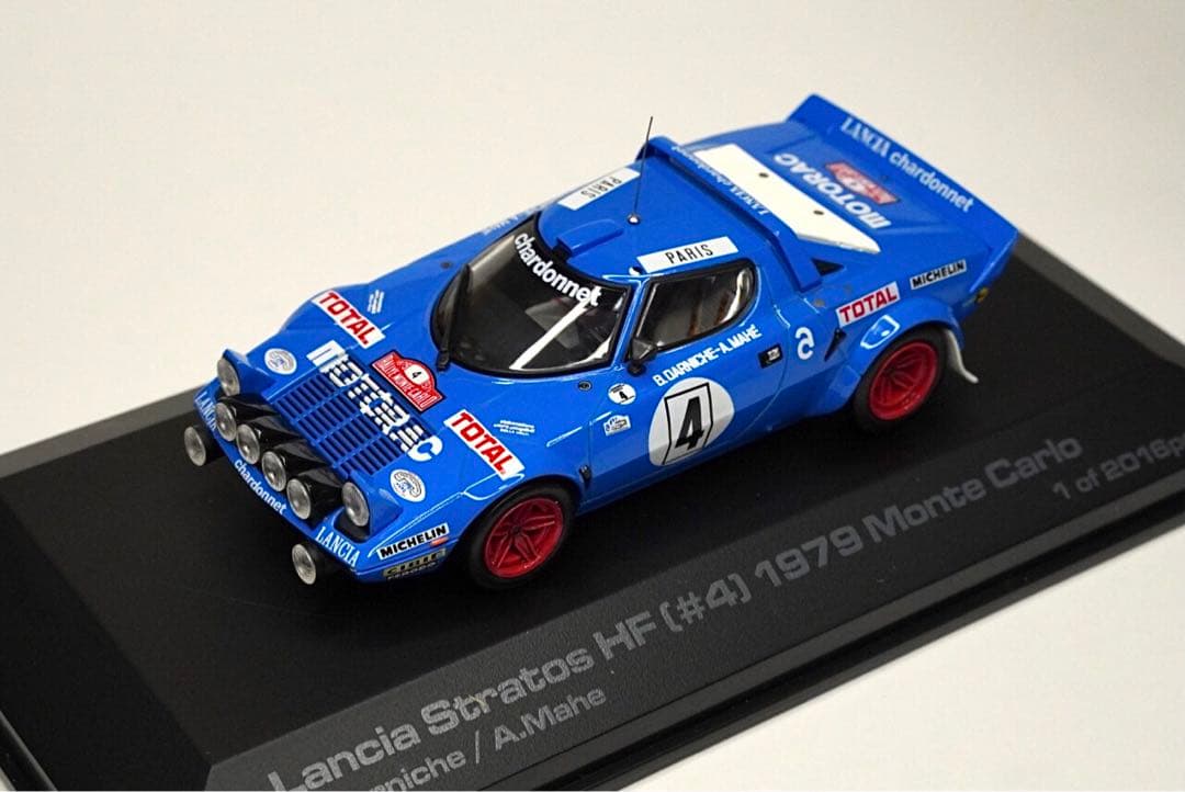ランチアストラトス HF (#4) 1979 Monte Carlo 1/43