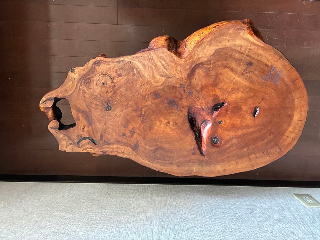 【希少】天然木 一枚板 座卓 ローテーブル