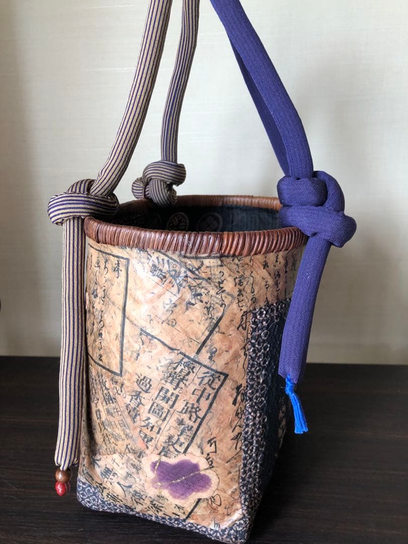 一閑張りバッグ（112）