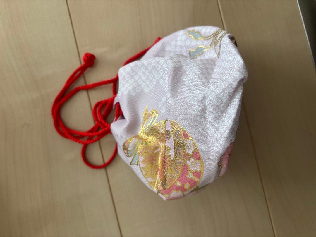 七五三 子供用着物セット 薄紫色 花柄　３歳