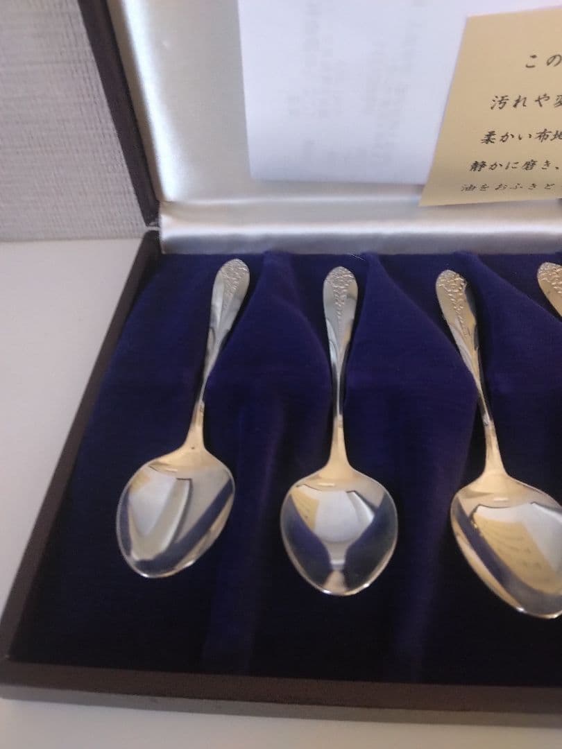 銀製　スプーン　5本　約67g　シルバー