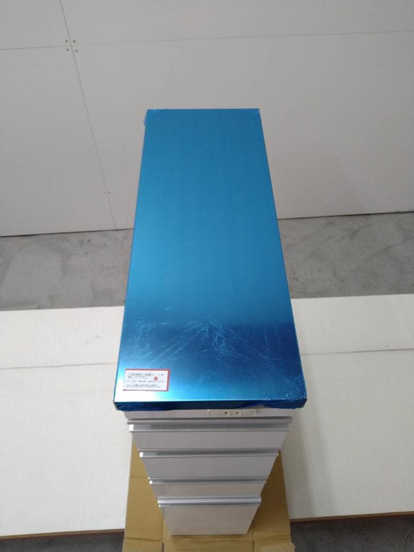 【専用】7053 ステンレス天板シンクサイド収納庫4段　幅200