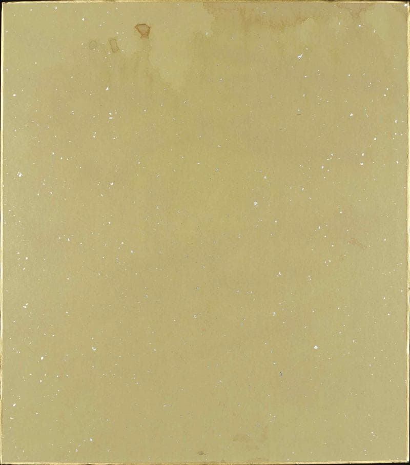 水木しげる　水彩　肉筆『鬼太郎と仲間達』表サイン(印譜)　色紙　額無/b466