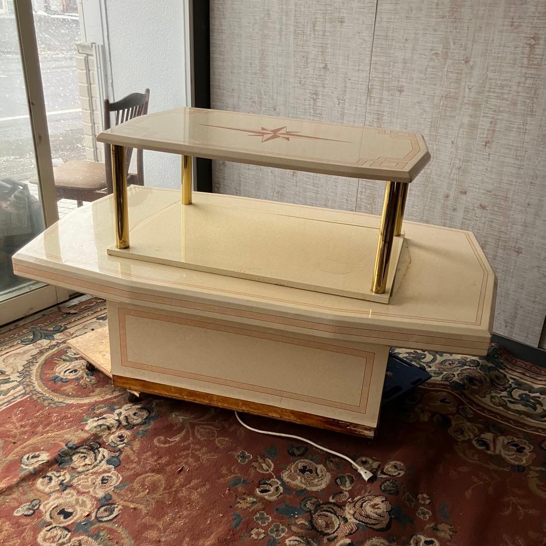 creations Curci Paris ロココ様式 昇降式センターテーブル