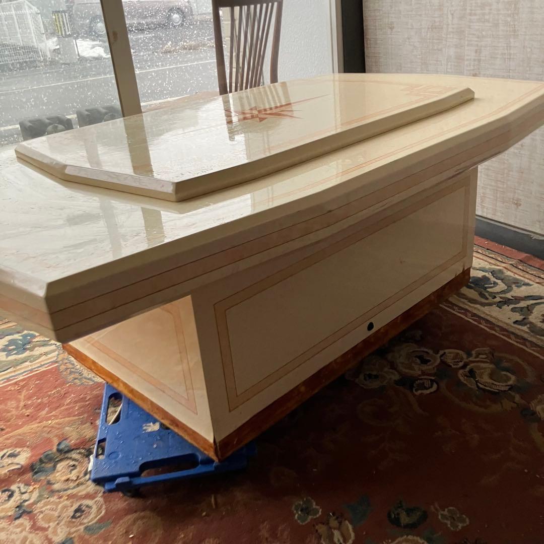 creations Curci Paris ロココ様式 昇降式センターテーブル