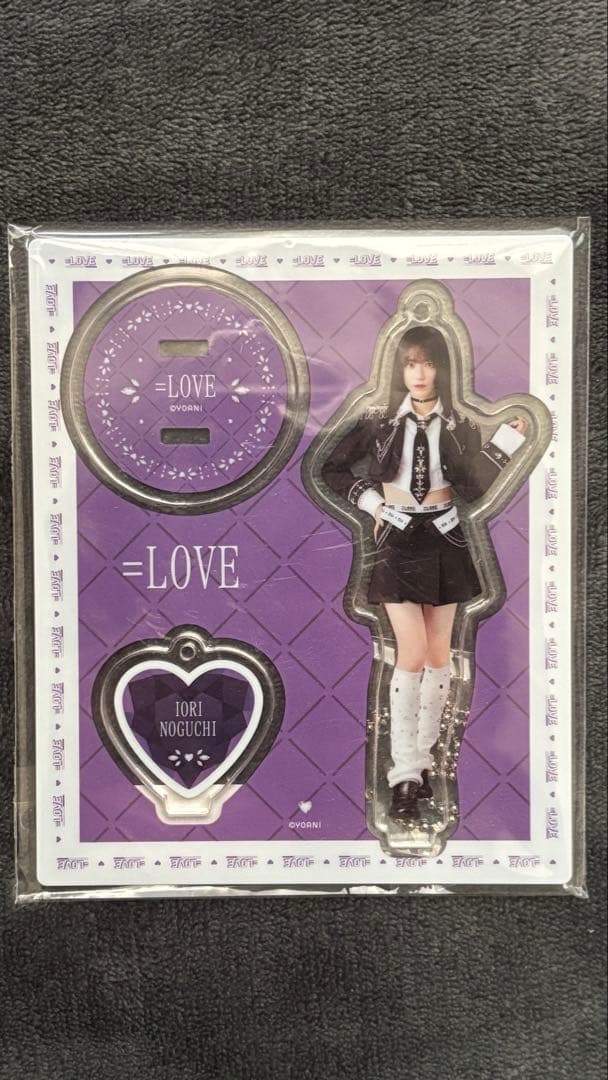 未開封新品】野口衣織 呪って呪って アクリルスタンド イコラブ - メルカリ