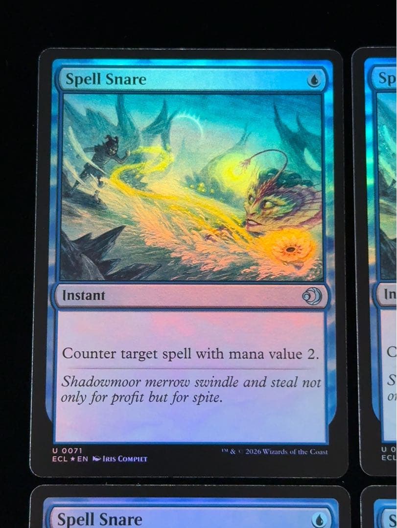 foil】呪文嵌め 英語 4枚セット - メルカリ