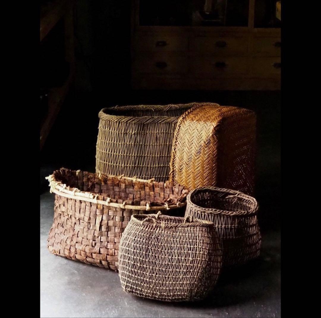 pejite(ペジテ)ヴィンテージ あけびカゴ