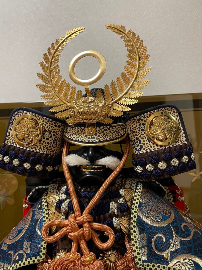 Ａ五月人形 徳川家康公 忠保作　 B+C=7000円購入必須