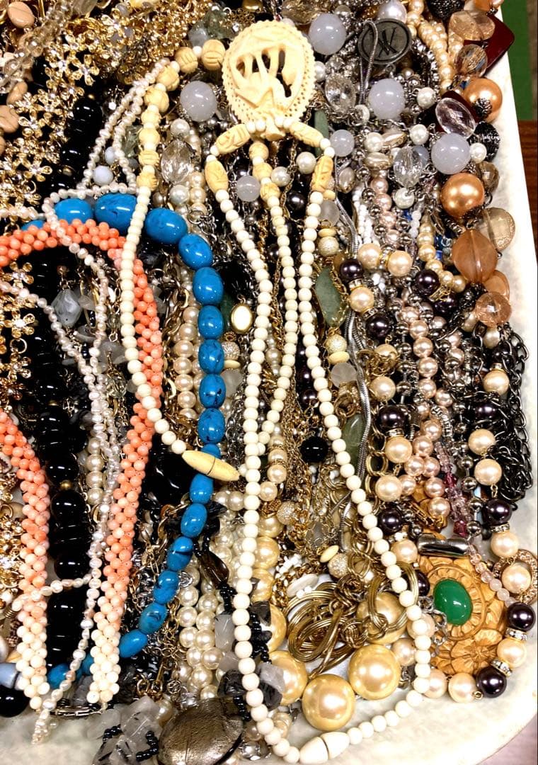 アクセサリーイミテーションまとめ売り【約3kg】