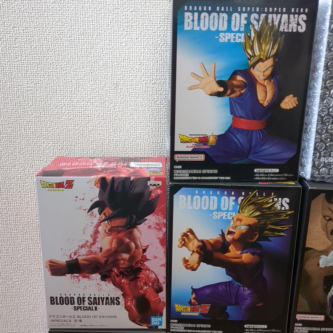 【未開封品】ドラゴンボール フィギュア Blood of Saiyans他