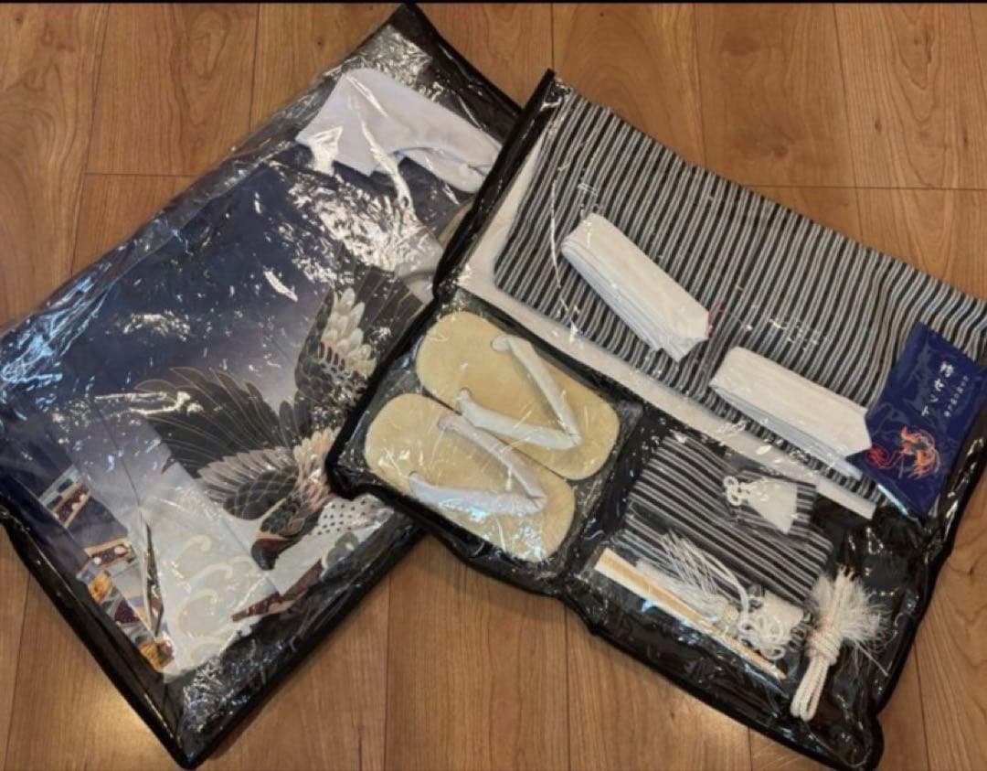 七五三用着物セット 青色