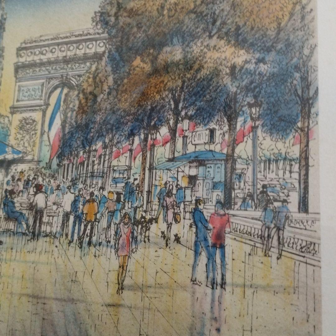 ロルフ・ラフルスキー Rolf Rafflewski リトグラフ パリ凱