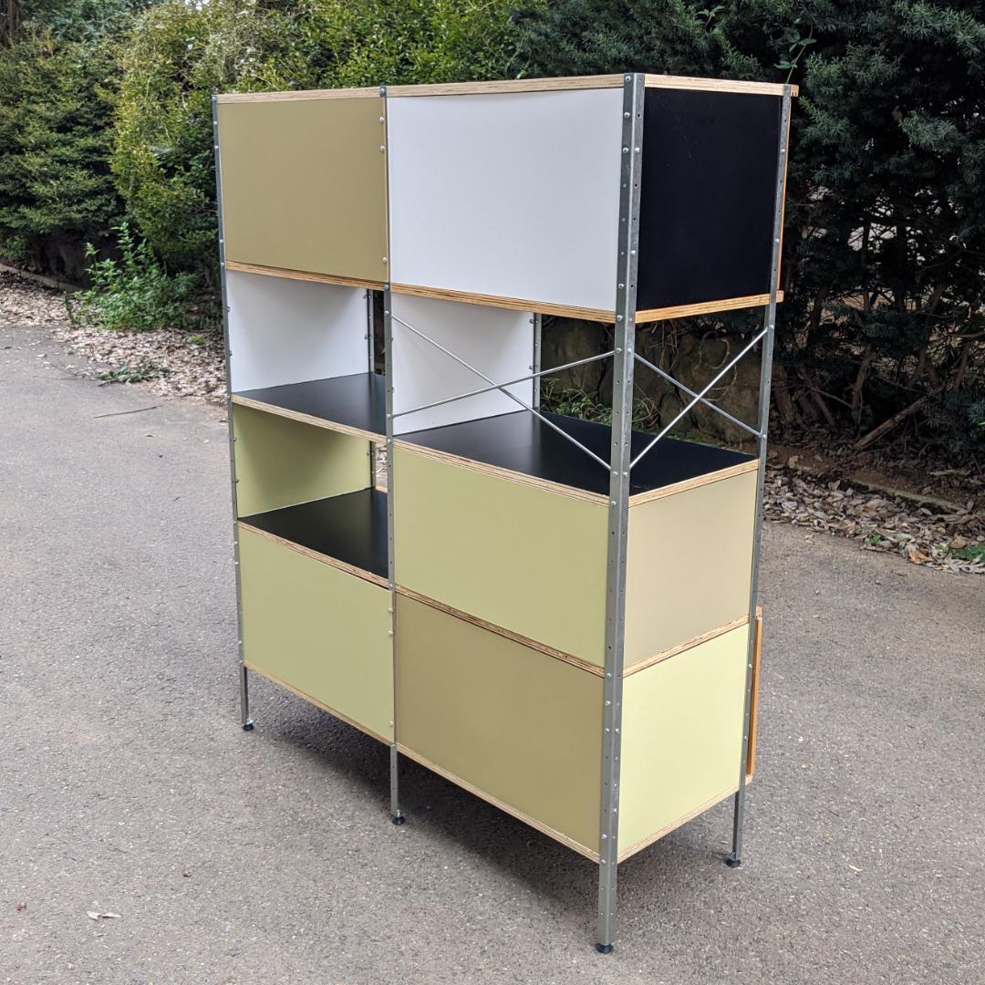 チャールズ＆レイ・イームズ ESU420 ストレージユニット　タンカラー