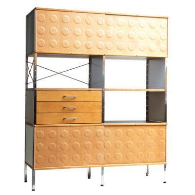 チャールズ＆レイ・イームズ ESU420 ストレージユニット　タンカラー