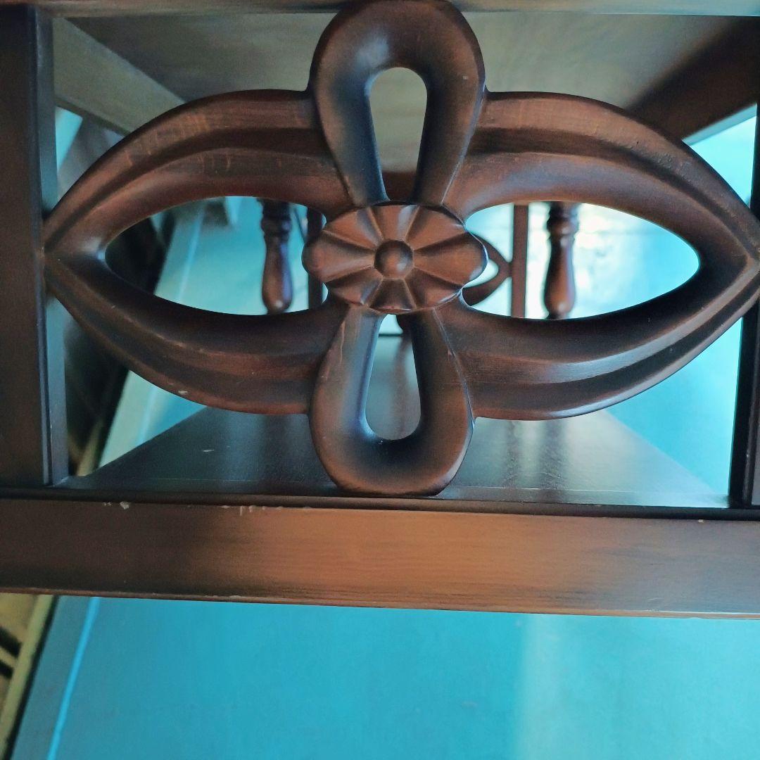 アンティーク 飛騨産業　キツツキ　センターテーブル　貴重