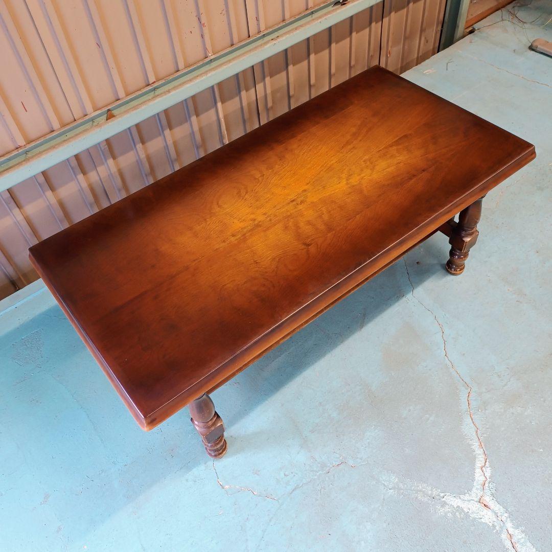 アンティーク 飛騨産業　キツツキ　センターテーブル　貴重