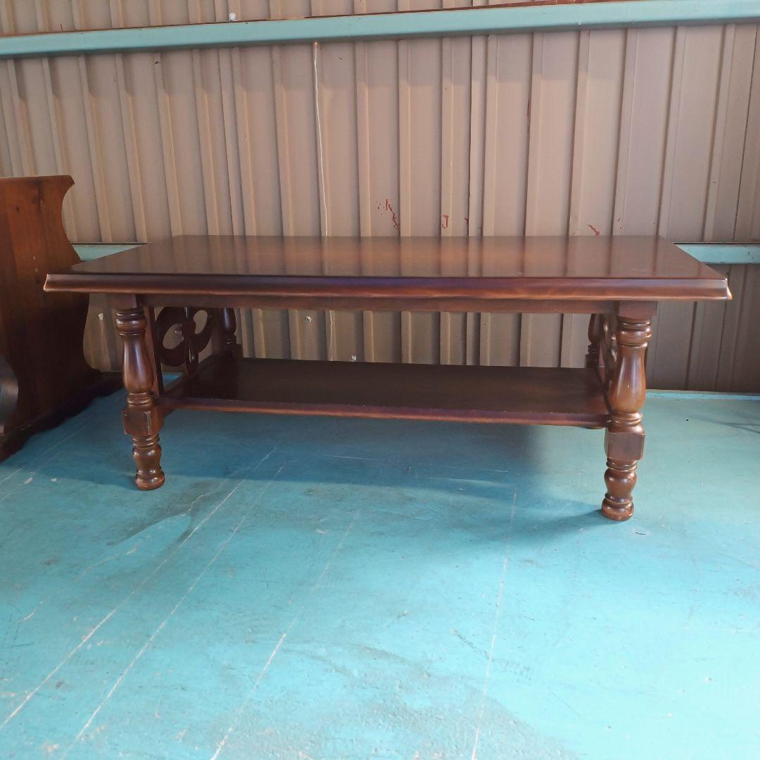 アンティーク 飛騨産業　キツツキ　センターテーブル　貴重