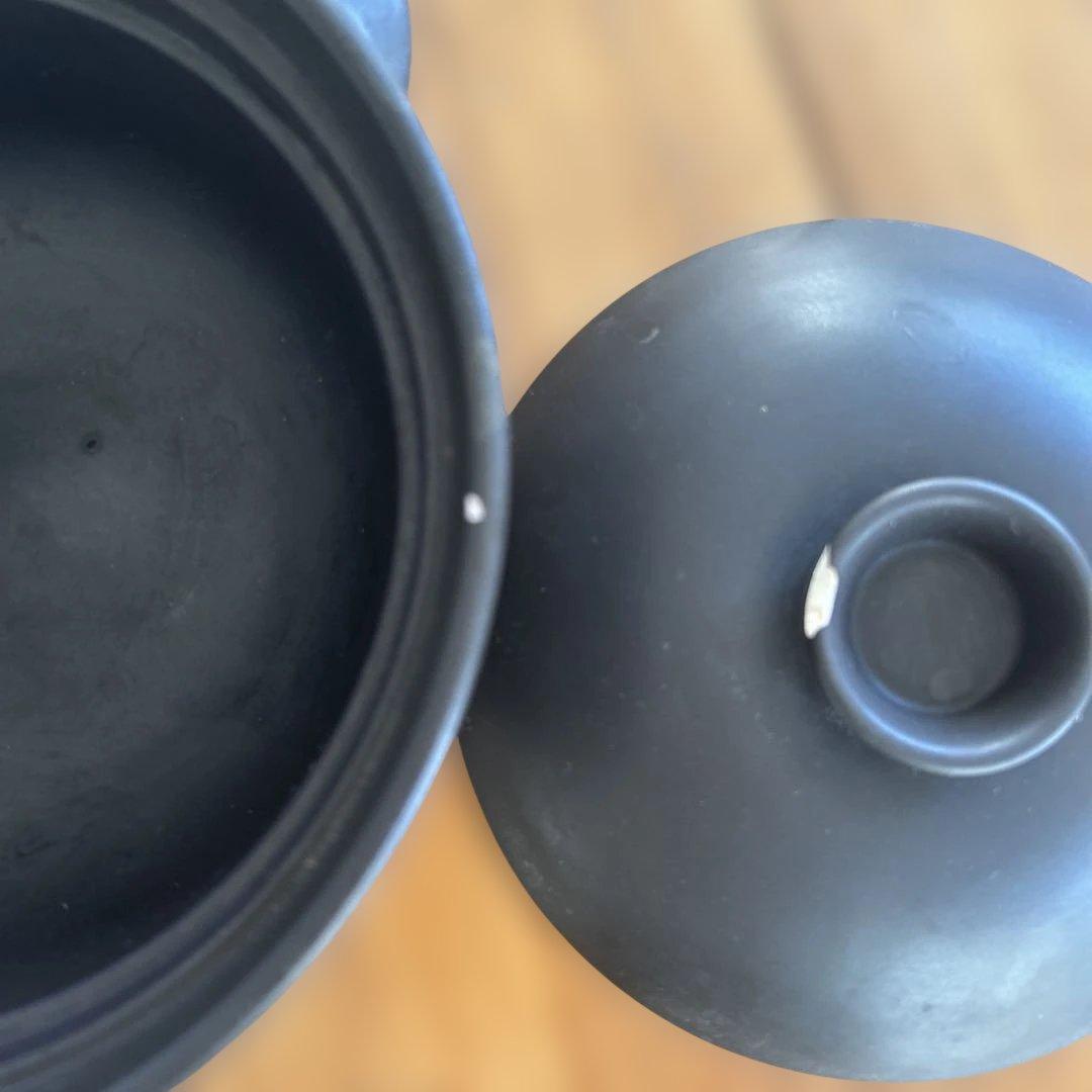 電子レンジ専用　磁性鍋　Mサイズ　両手鍋　電磁波対策