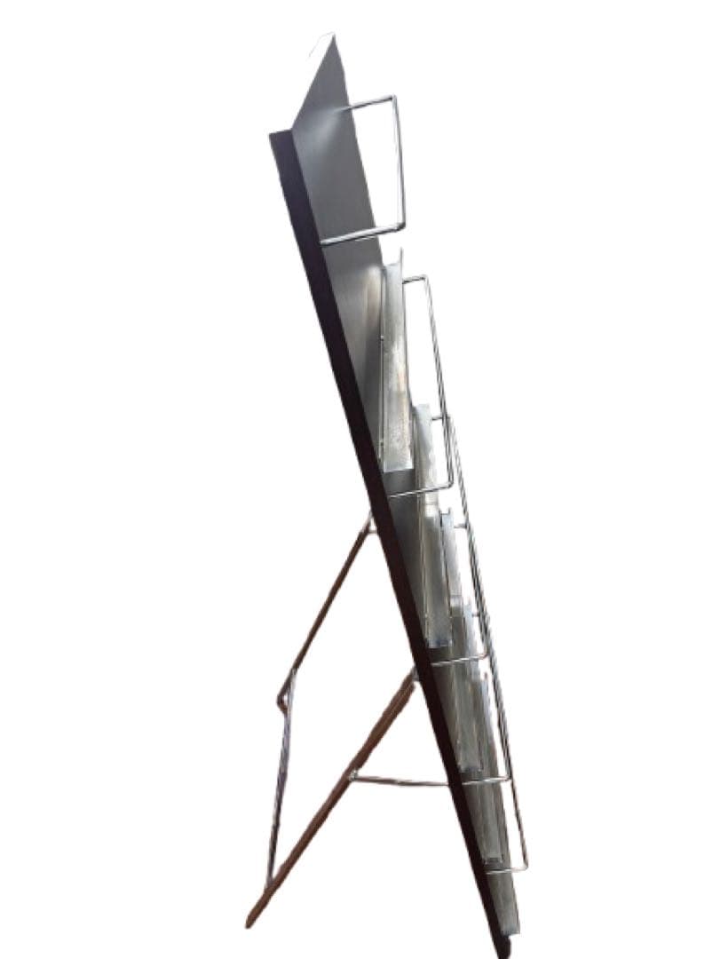 【美品】不二貿易ウッドマガジンラック デコール5段ワイドHGL-5814