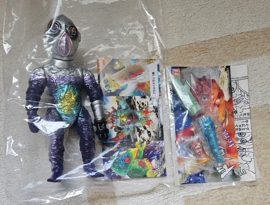 エレガブ プラロイドマン ソフビ