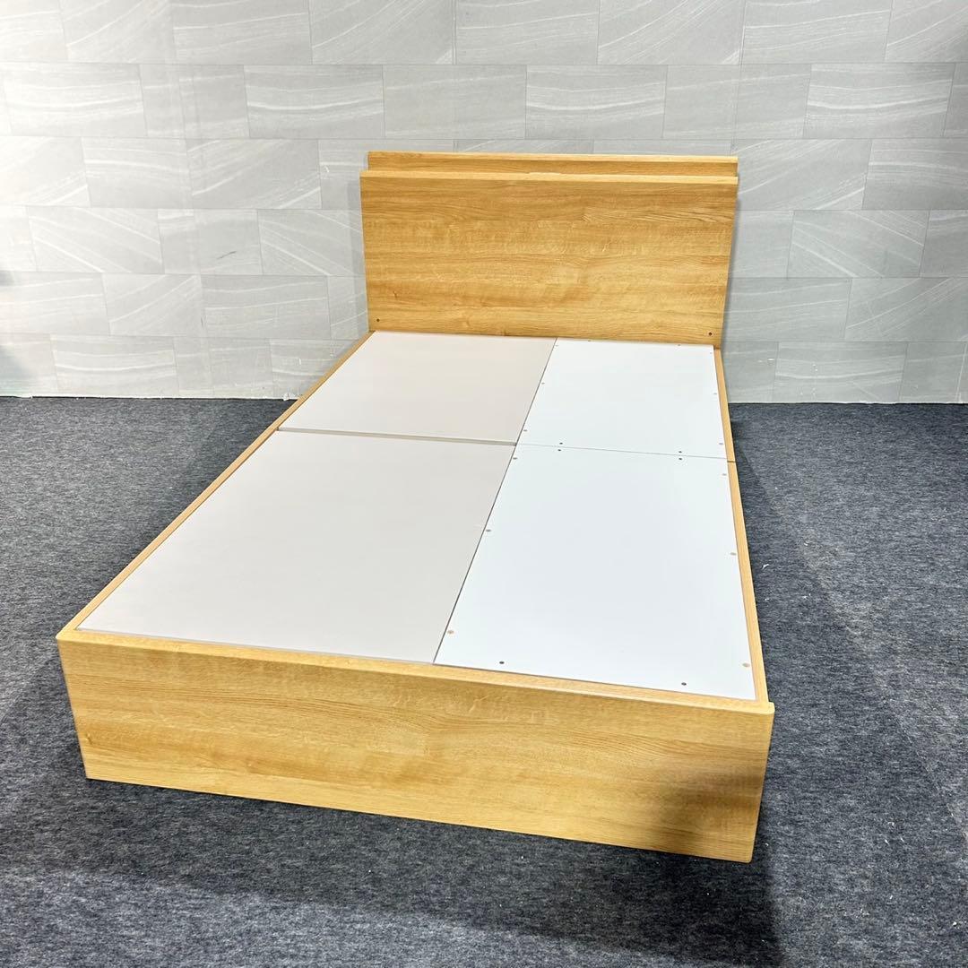 ニトリ ベッドフレーム カイト3 収納 コンセント セミダブル d5337